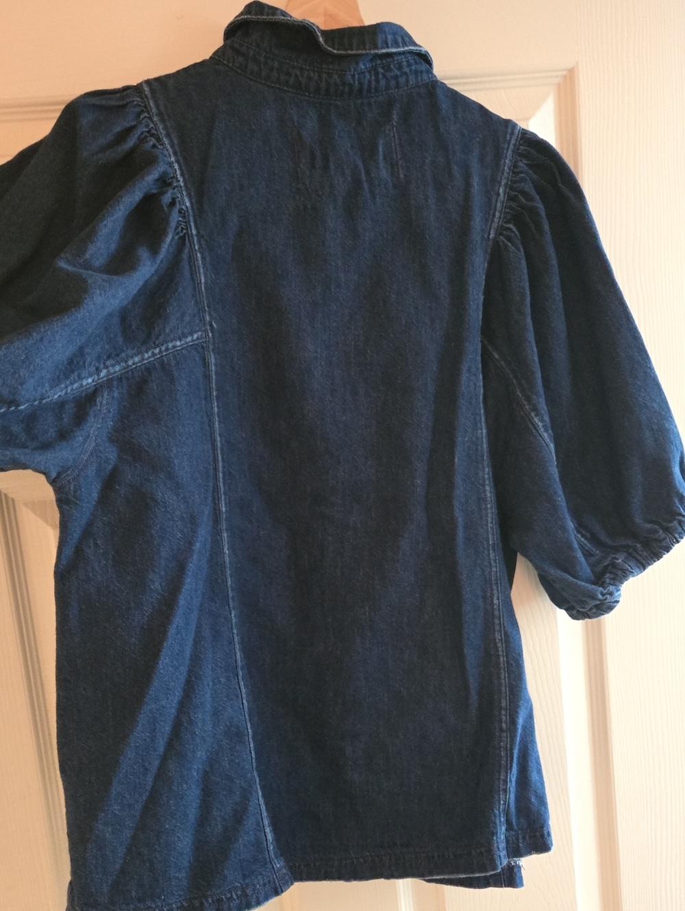 Free People |Suhrie Puff Sleeve Button-Up - Picture 7 of 7